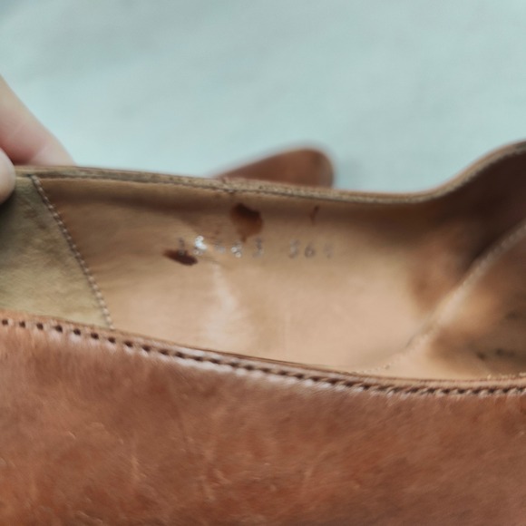 Dries Van Noten Pumps Womens 36.5 6.5 Brown Leather Snake Print Block Heel Shoes - Picture 9 of 13